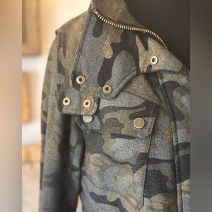 Veronica Beard Camouflage Jacket